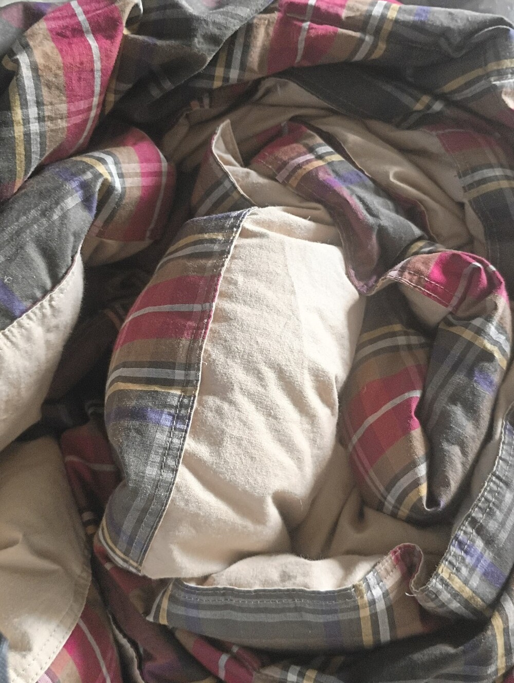 Vintage Polo Ralph Lauren Home Plaid Down Reversible Comforter Full/Queen - Picture 6 of 13